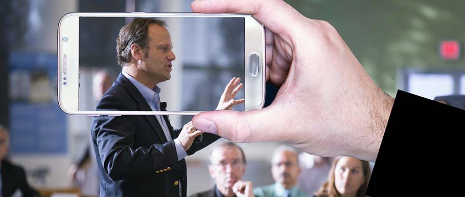 تمرین صحبت در جمع