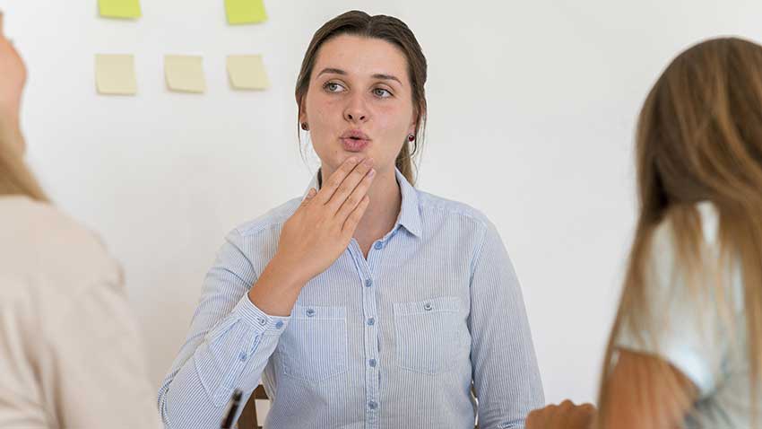 تمرین سخنرانی