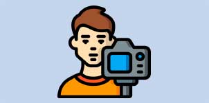 ارائه جلوی دوربین